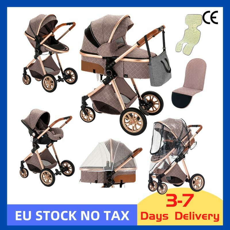 Luxurious-Baby-Stroller-3-in-1-Portable-Travel-Baby-Carriage-Folding-Prams-High-Landscape-Aluminum-Frame